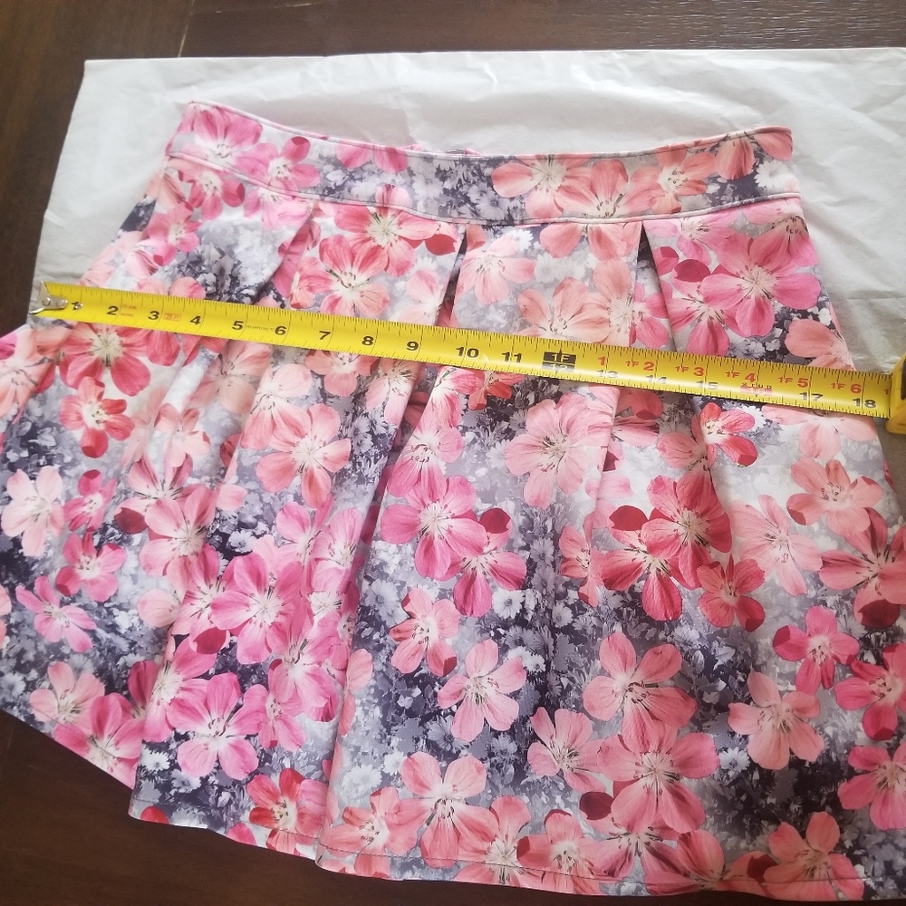 Bethany Mota Floral Skater Skirt - Picture 7 of 7